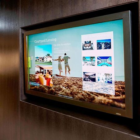 Courtyard By Marriott Lansing Hotell Exteriör bild